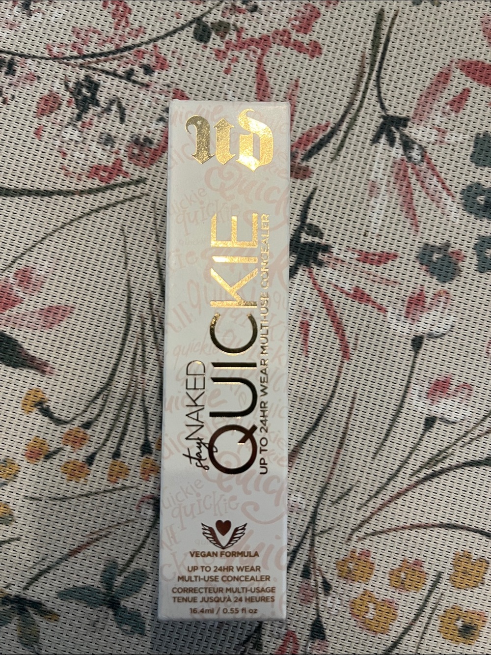 Urban Decay Quickie Multi-Use Concealer — White with Gold Accents